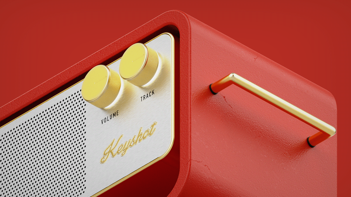 modeling，gules，Wireless Bluetooth，loudspeaker box，