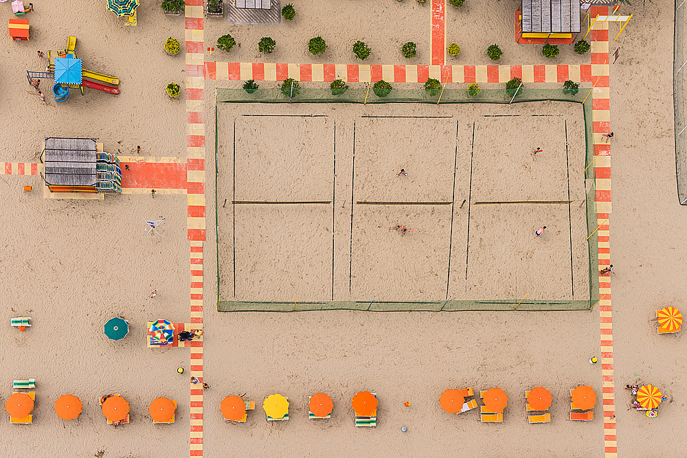 Adriatic，Italy，coastline，Aerial photography，