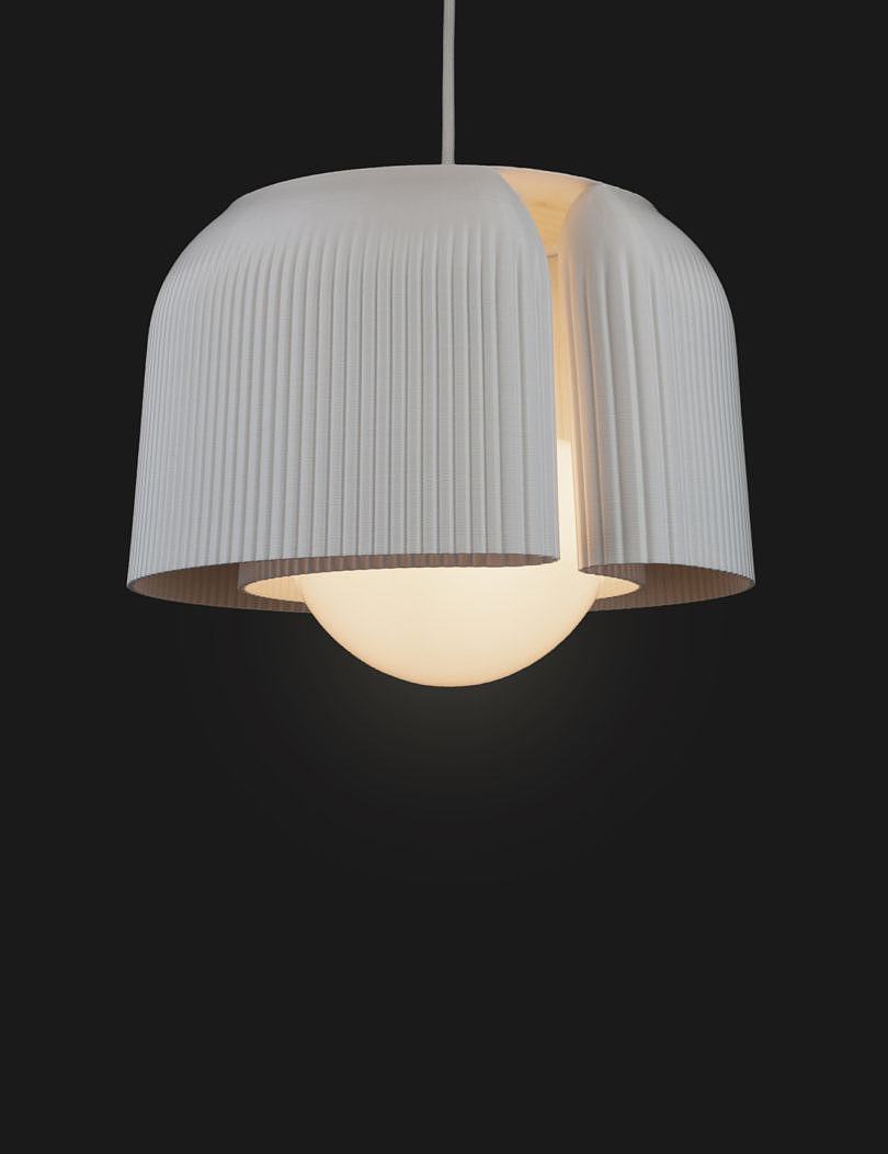 Recyclable，Plumen x Batch，batch production，LED lamps，Lampshade，