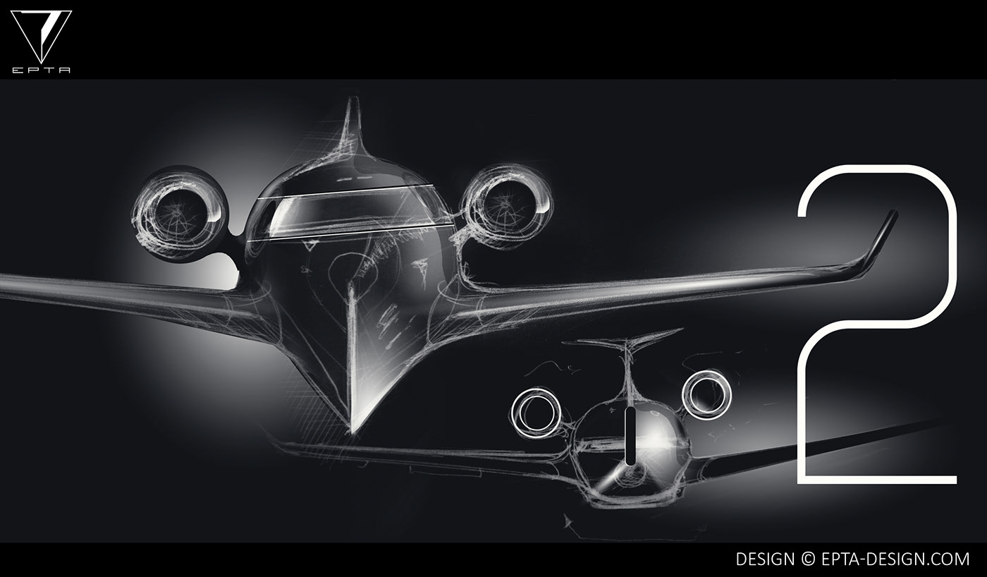 Bombardier Pegasus，concept，Business machine，EPTA Design，aviation，aircraft，