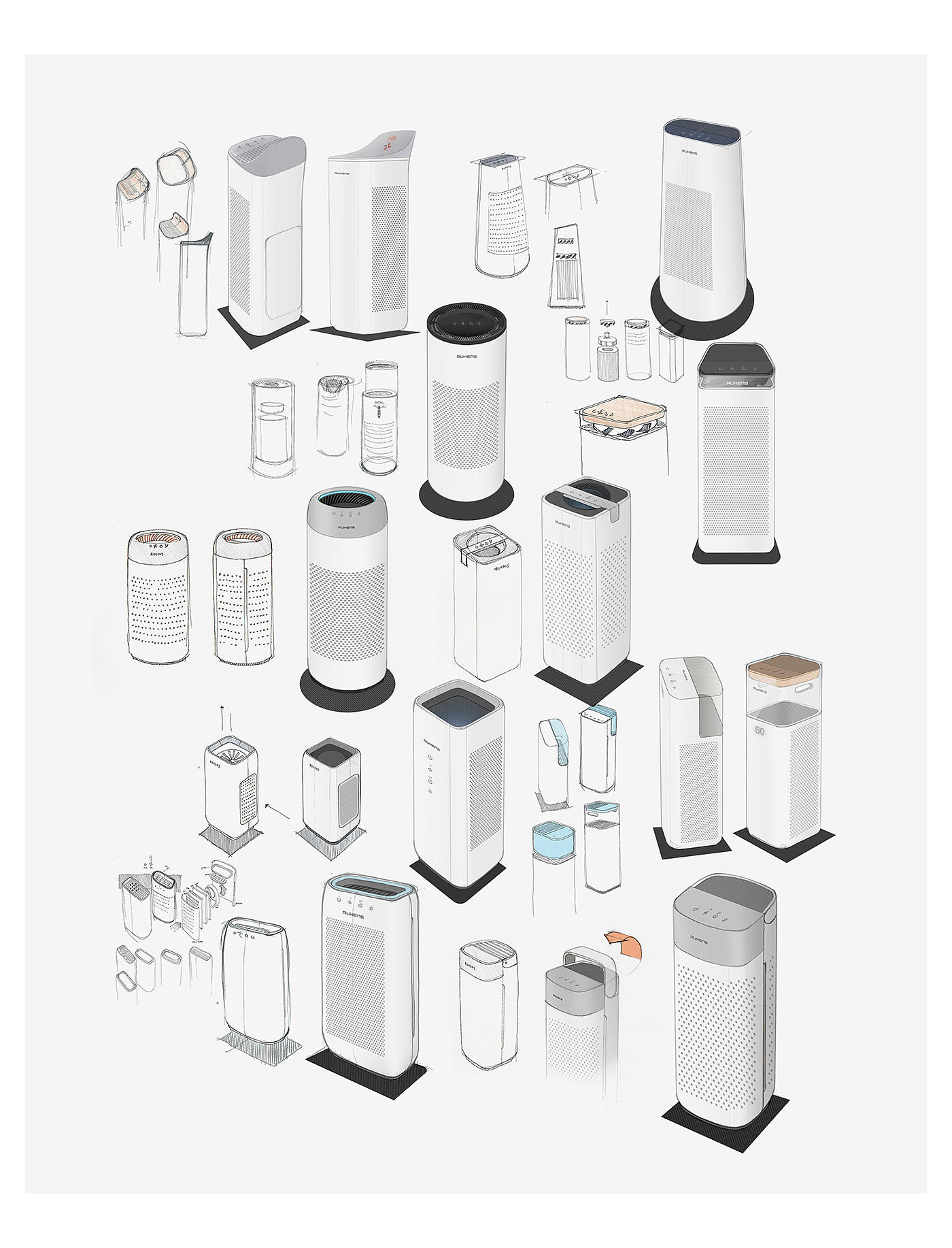 REST，Handle，Simplicity，the republic of korea，Youngdo Choi，air cleaner，