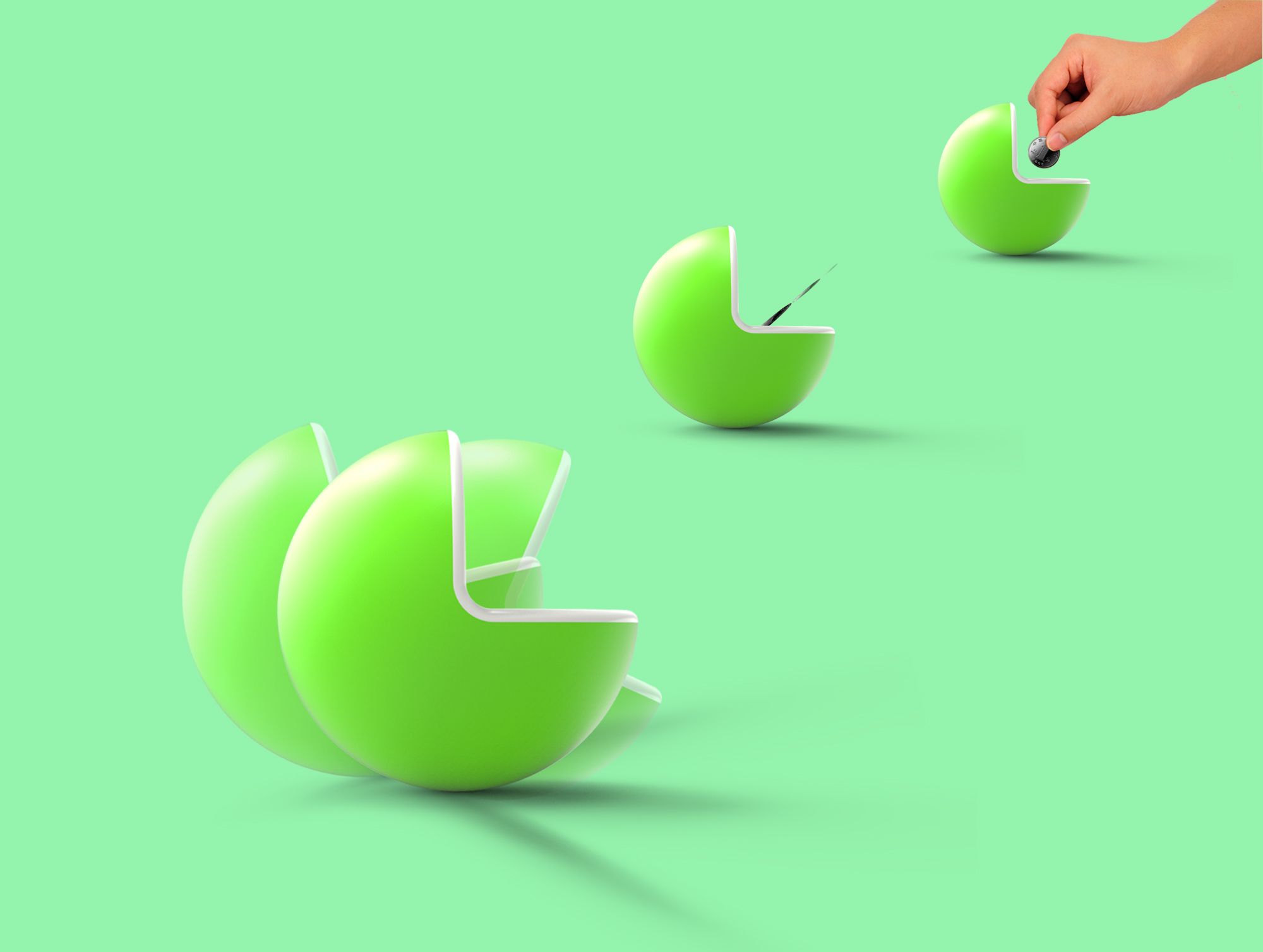 Piggy bank, interactive, interesting design,，