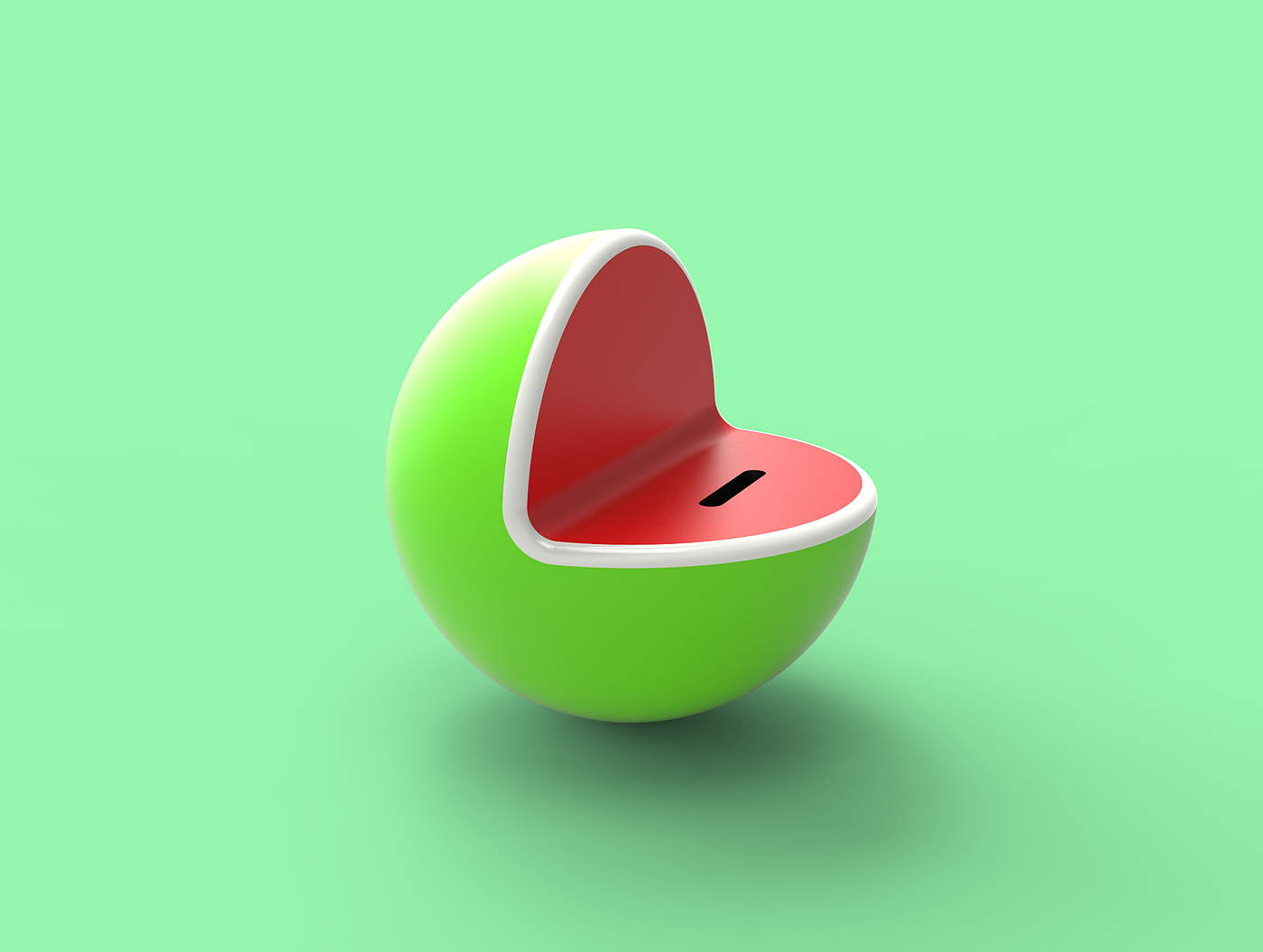 Piggy bank, interactive, interesting design,，