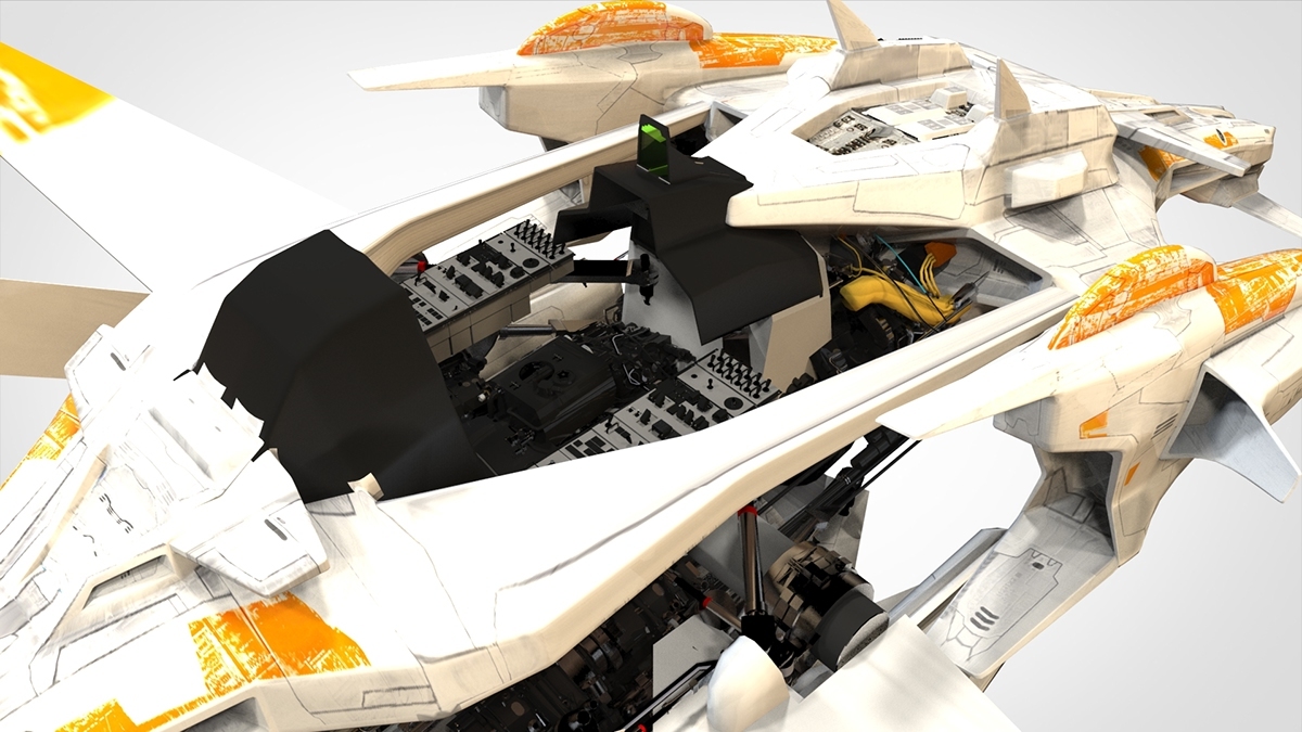 Game design，turbogenerator，high-end，Visual design，industrial design，