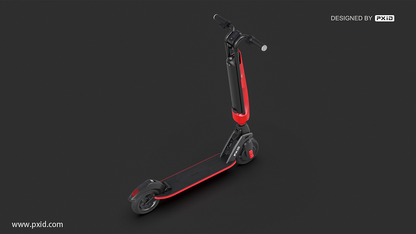 Pxid product oriented industrial design，Design of transportation tools，Electric motorcycle design，Electric bicycle design，Electric vehicle design，Design of electric scooter，Scooter design，