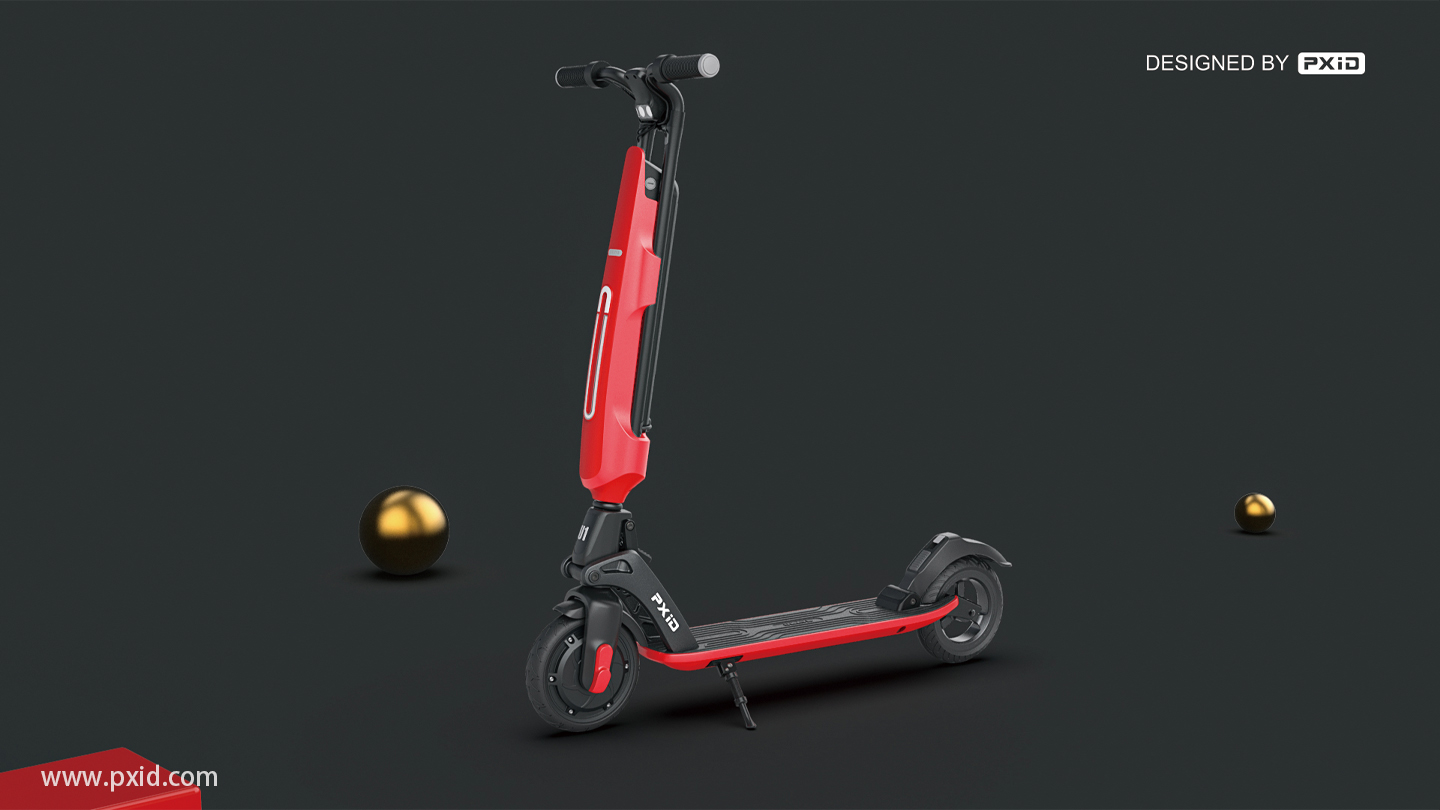 Pxid product oriented industrial design，Design of transportation tools，Electric motorcycle design，Electric bicycle design，Electric vehicle design，Design of electric scooter，Scooter design，