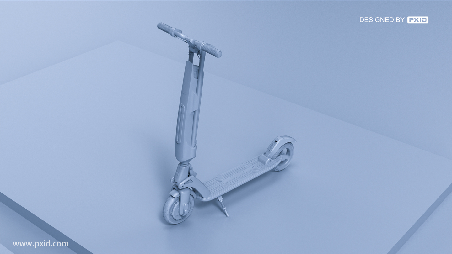 Pxid product oriented industrial design，Design of transportation tools，Electric motorcycle design，Electric bicycle design，Electric vehicle design，Design of electric scooter，Scooter design，