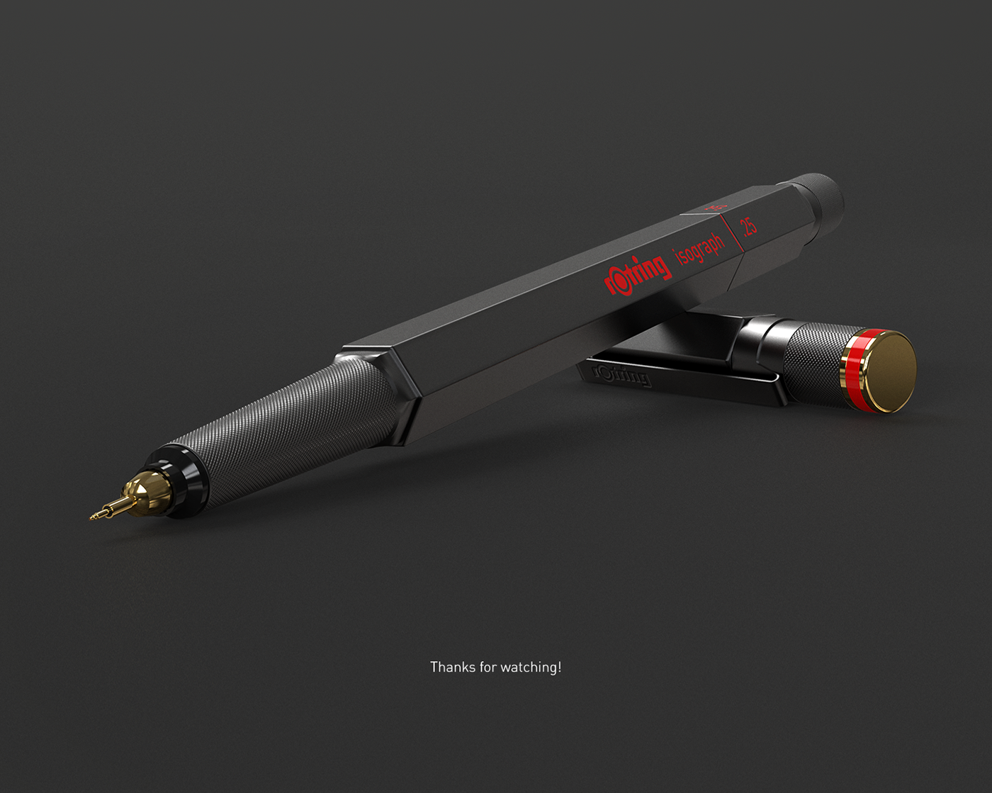 Telescopic，Isograph，pen，Stationery，Pavel Yunusov，