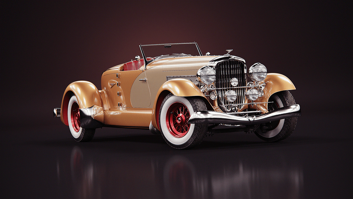 ancient，one thousand nine hundred and thirty-three，open car，vehicle，