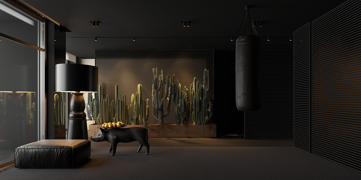 Interior design，lighting，atmosphere，home，family，Architectural design，Digital art，