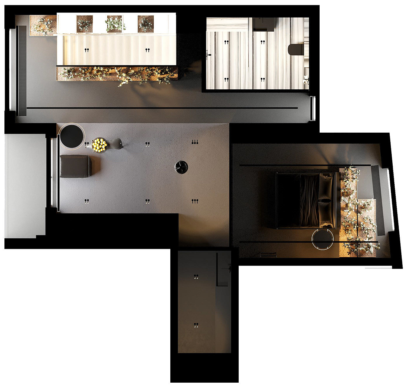 Interior design，lighting，atmosphere，home，family，Architectural design，Digital art，