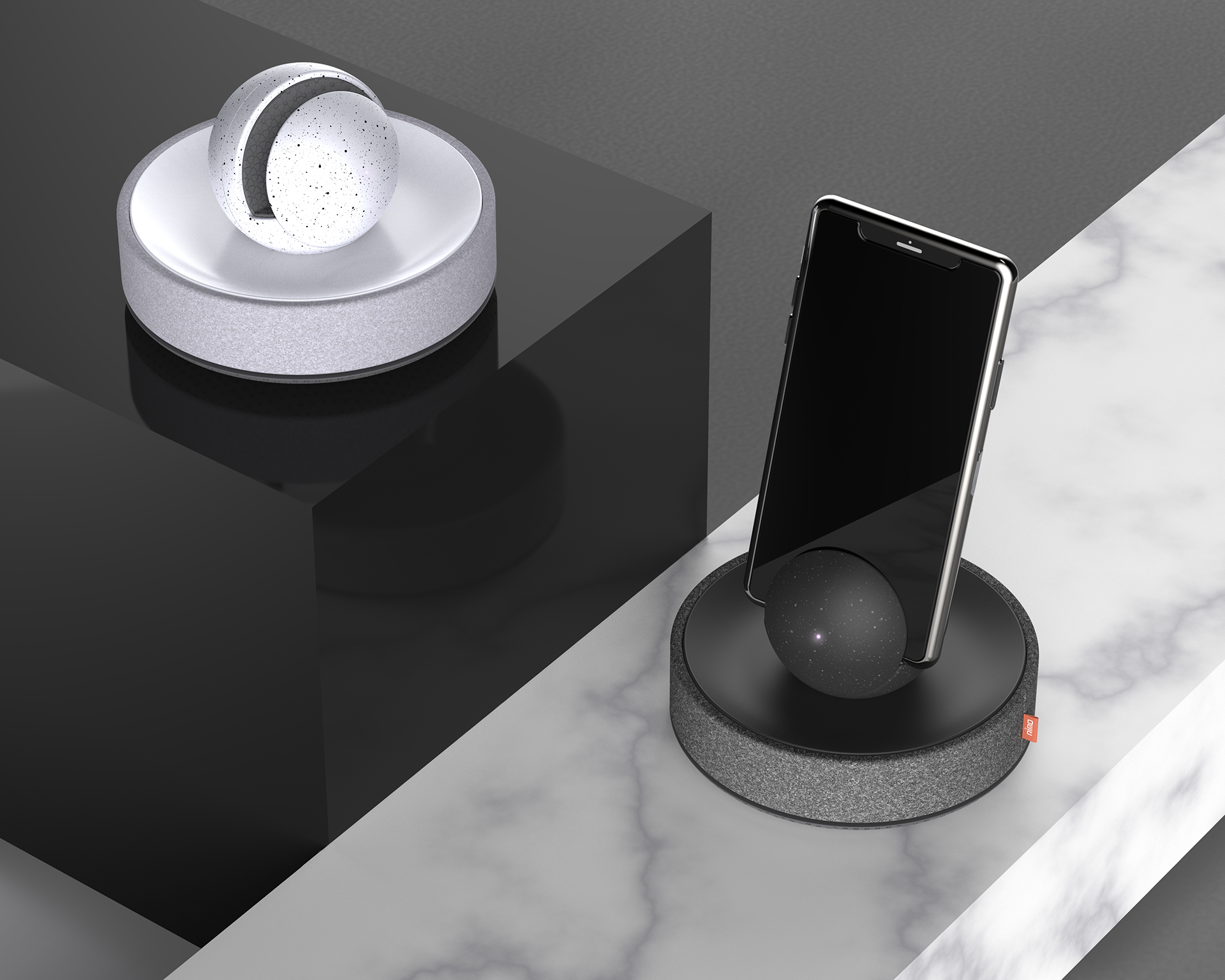 Mobile phone bracket，sensor，intelligence，360 ° rotation，