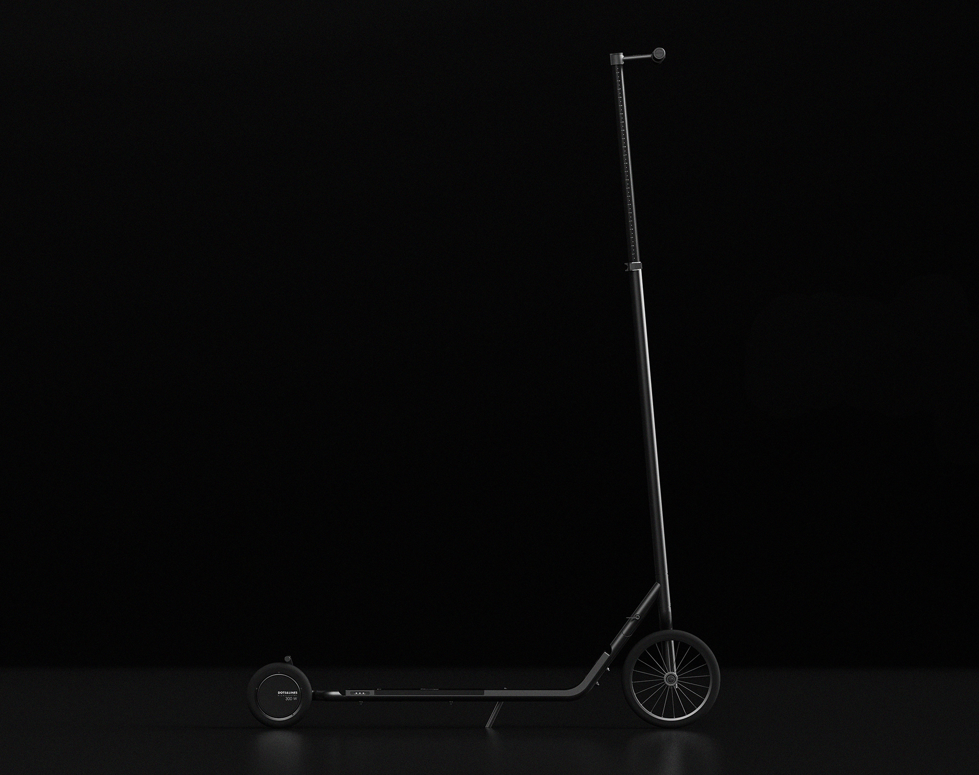 Foldable，Simplicity，black，transport，Scooter，