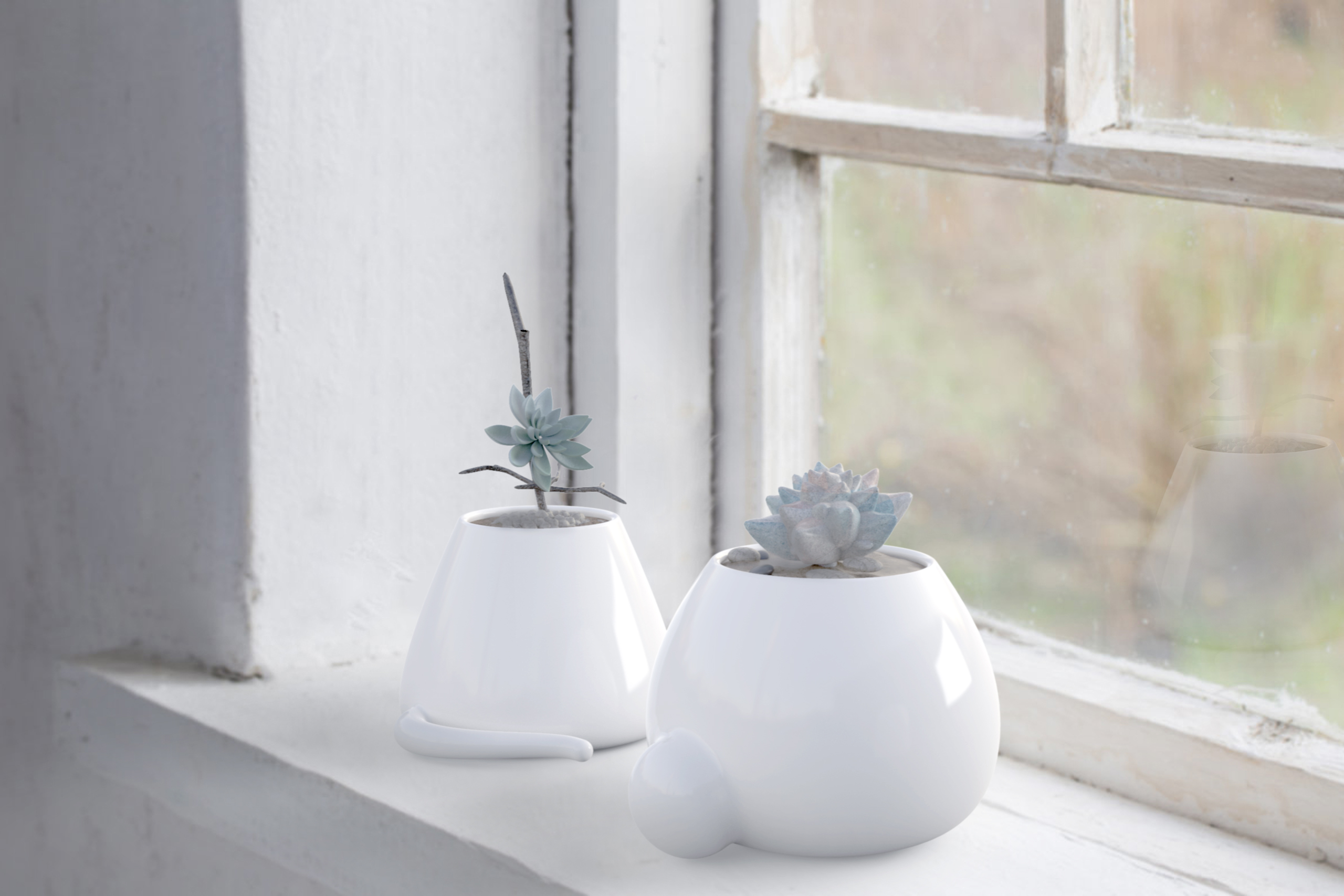 ceramics，the twelve Chinese zodiac signs，Flowerpot，animal，tail，