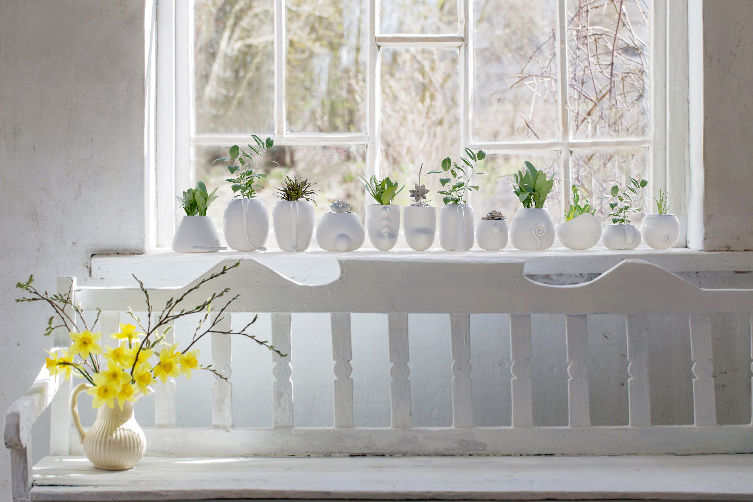 ceramics，the twelve Chinese zodiac signs，Flowerpot，animal，tail，