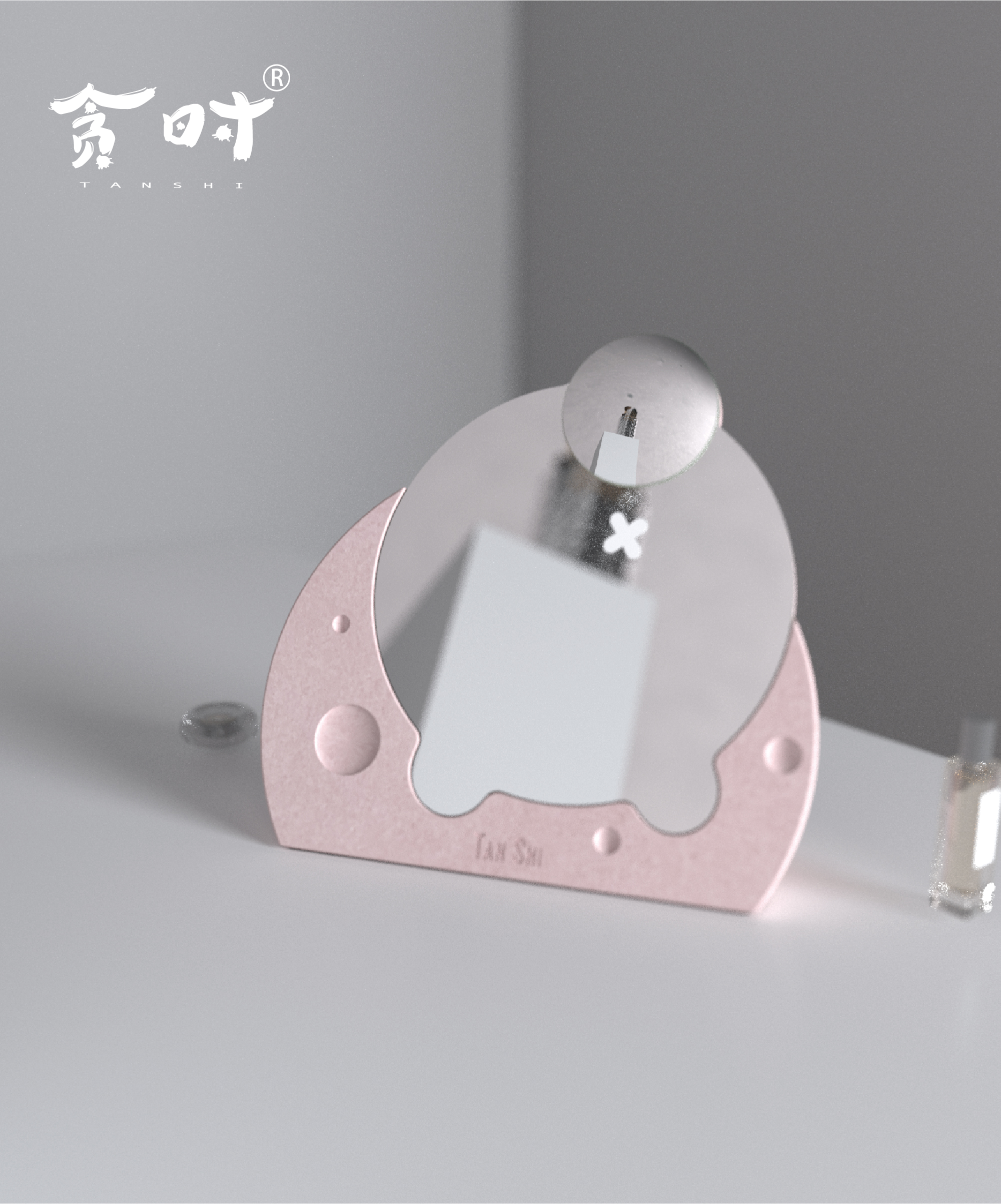 mirror，gift，originality，Ornaments，Greedy time，