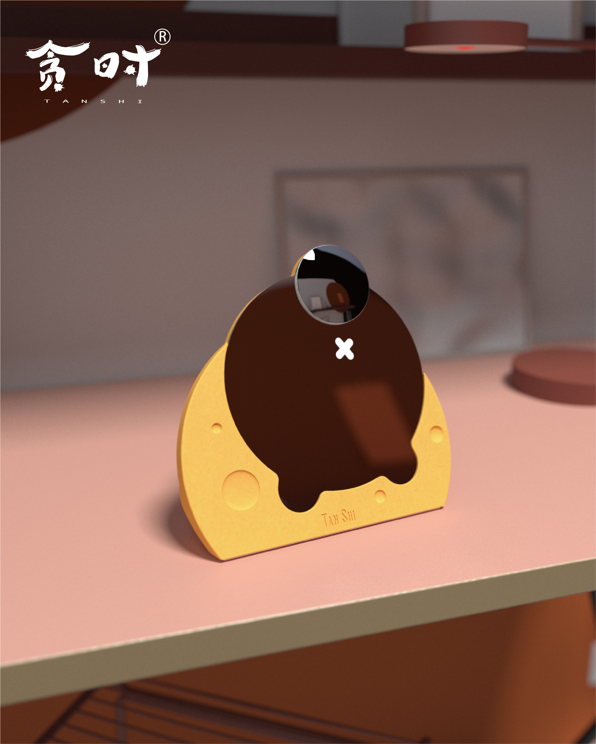 mirror，gift，originality，Ornaments，Greedy time，