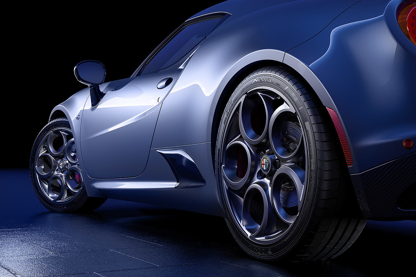 Alfa Romeo 4C，