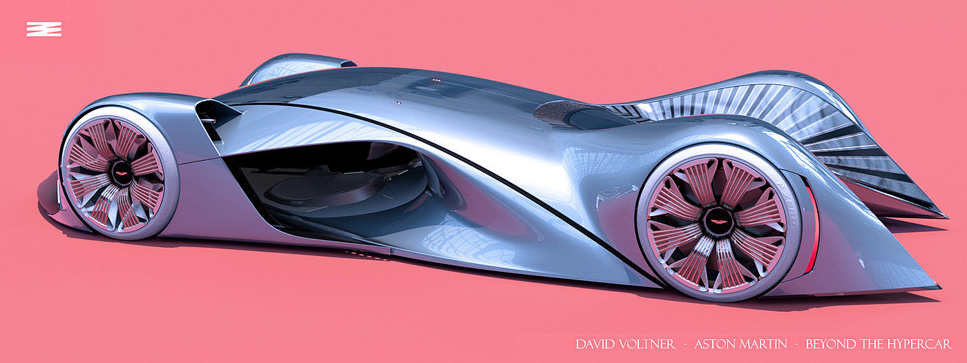 Aston Martin，Sports car，Hand drawn，Render，automobile，