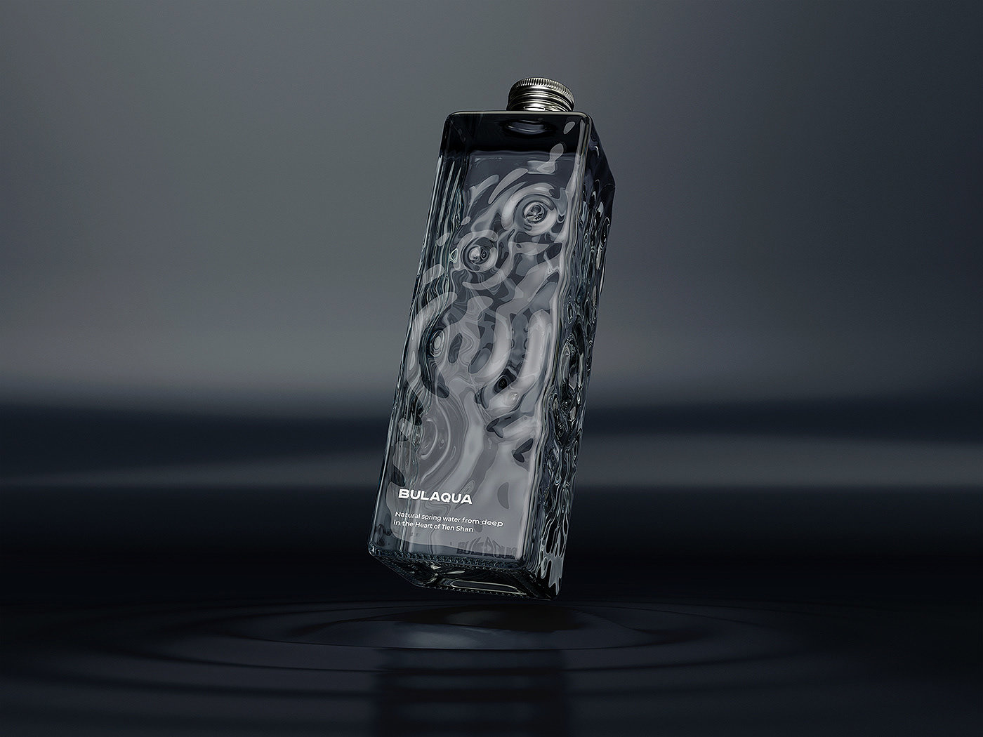 packing，product design，Brand promotion，BULAQUA，Glass，drinking water，