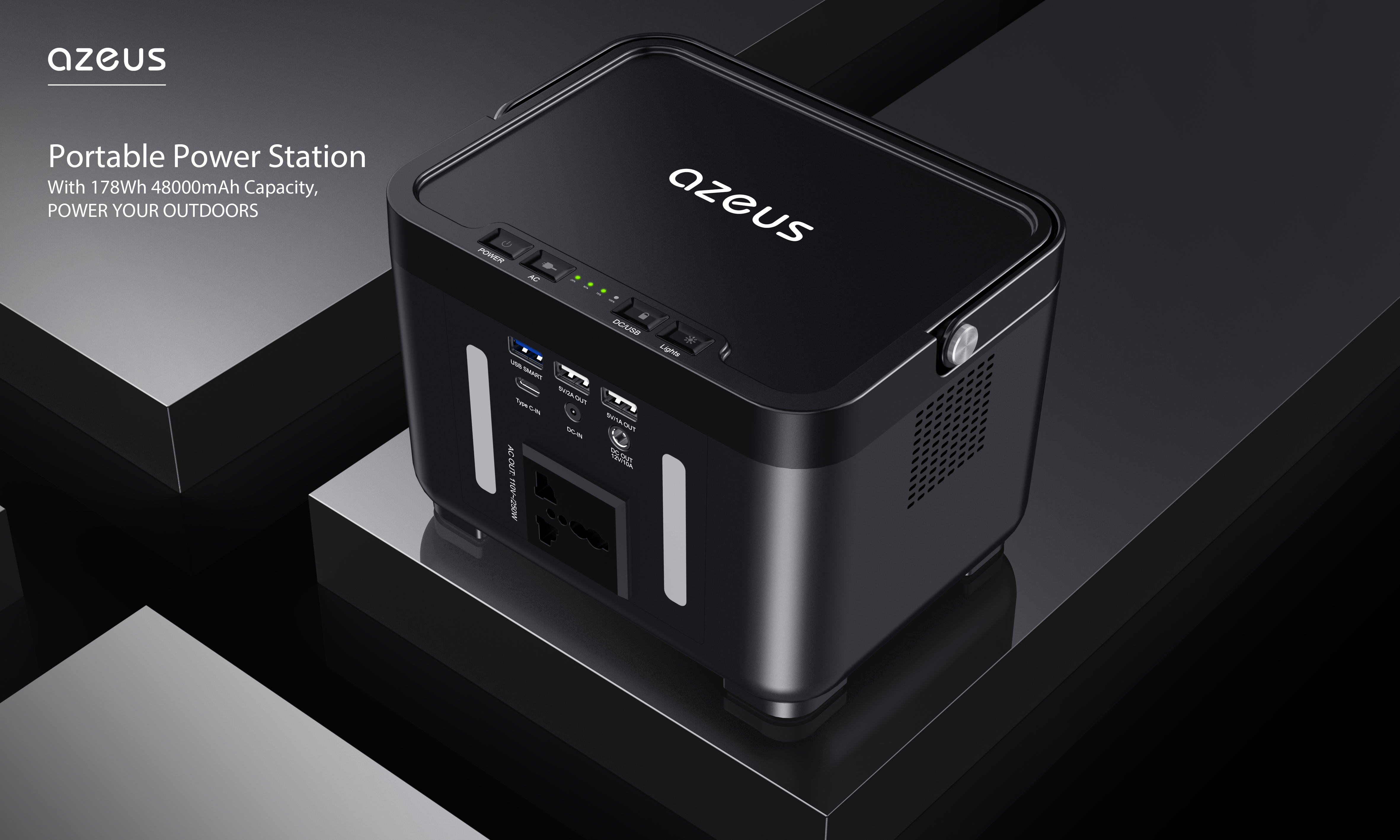 Energy storage power supply，Product rendering，keyshot，Amazon，portable source，