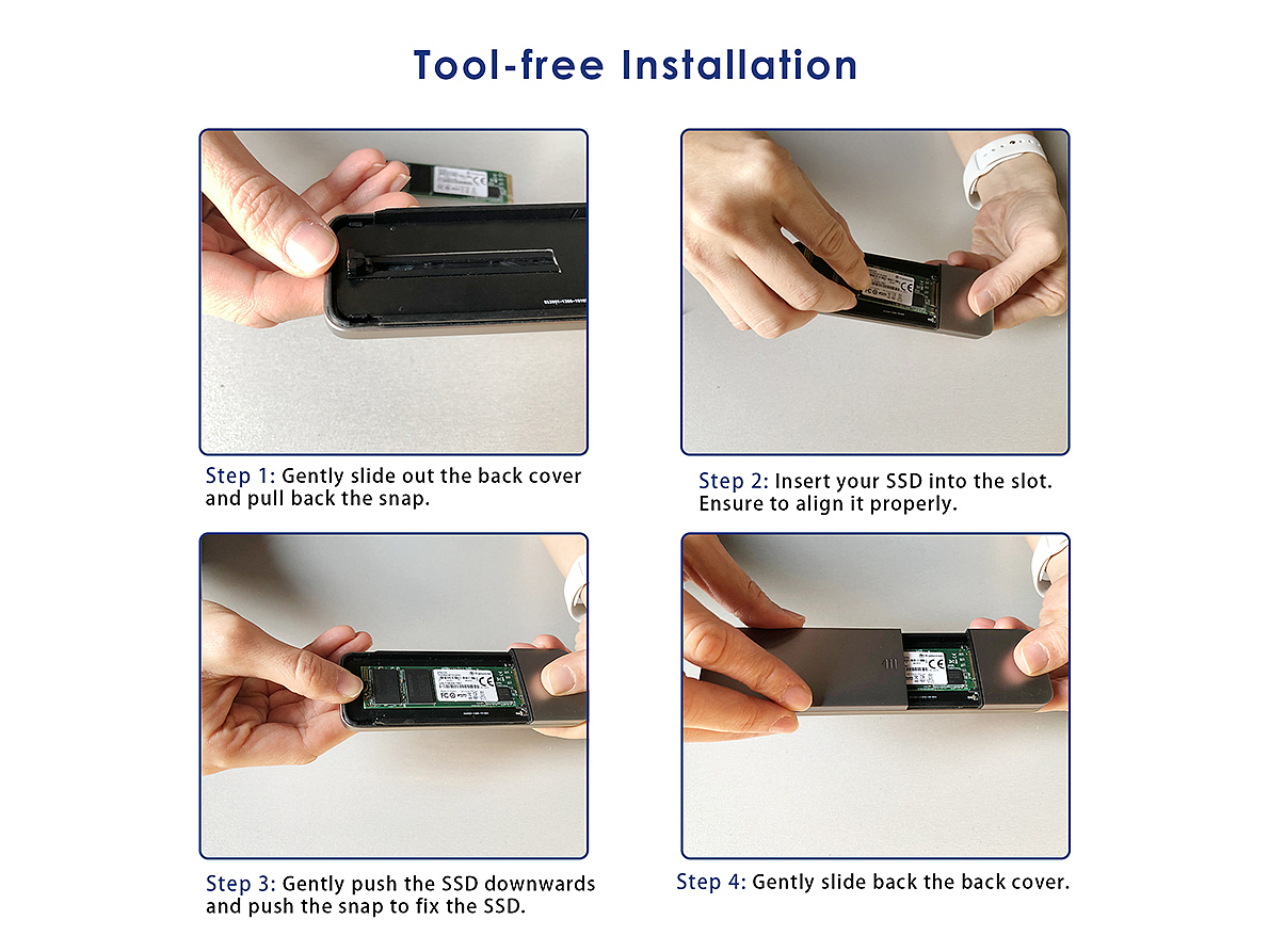 M.2 NVMe SSD，