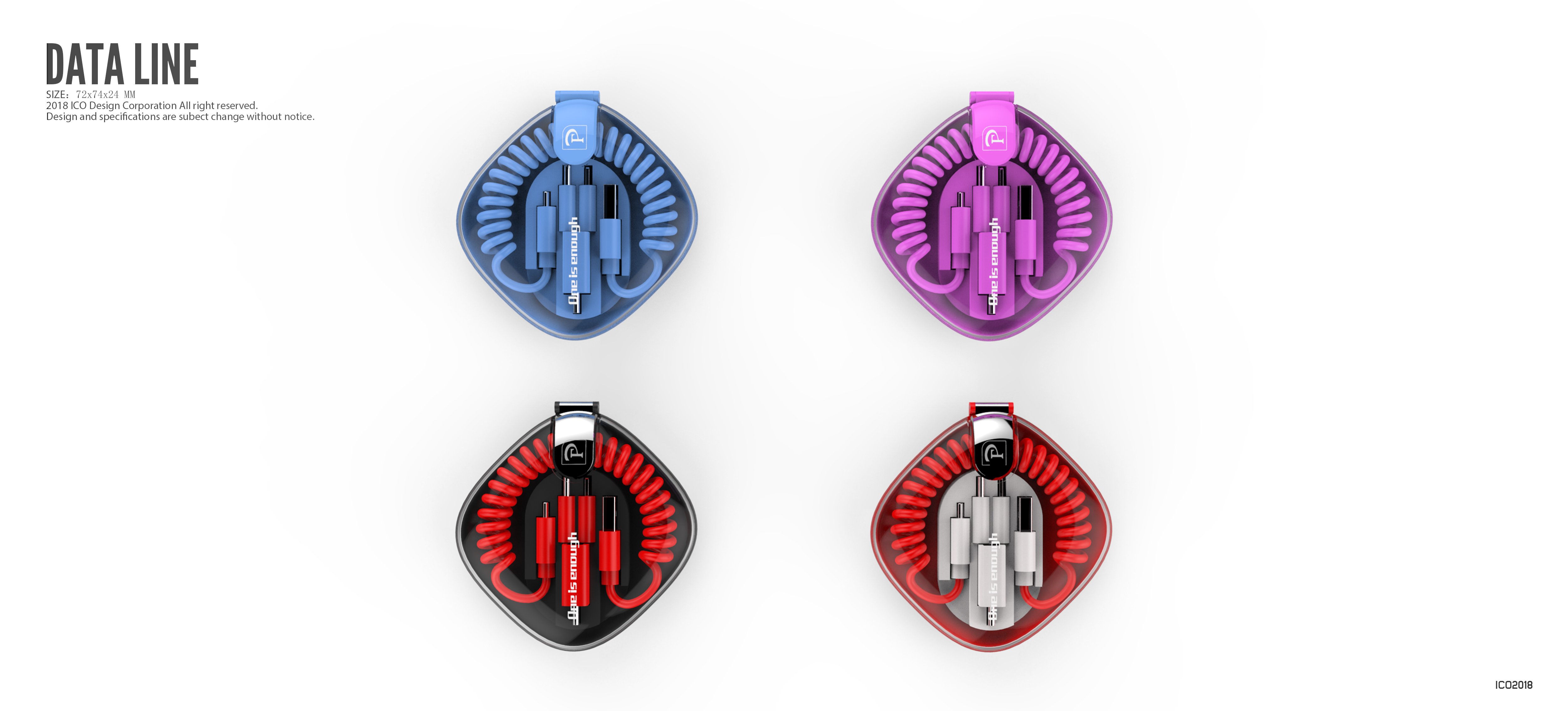 Six in one data line，Spring data line，