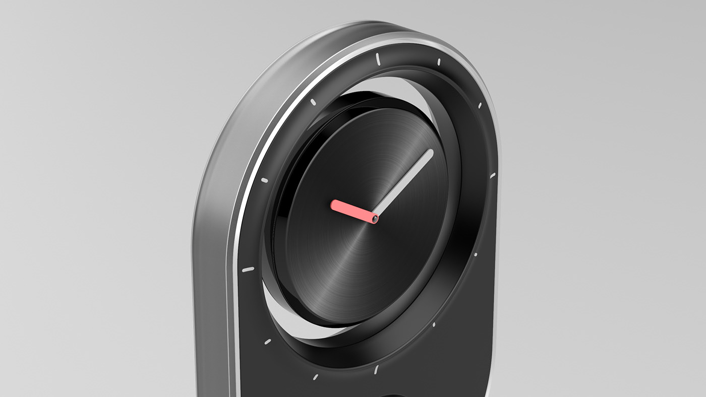 Nikhil Kapoor，eclipse，time，desk clock，Luminous，