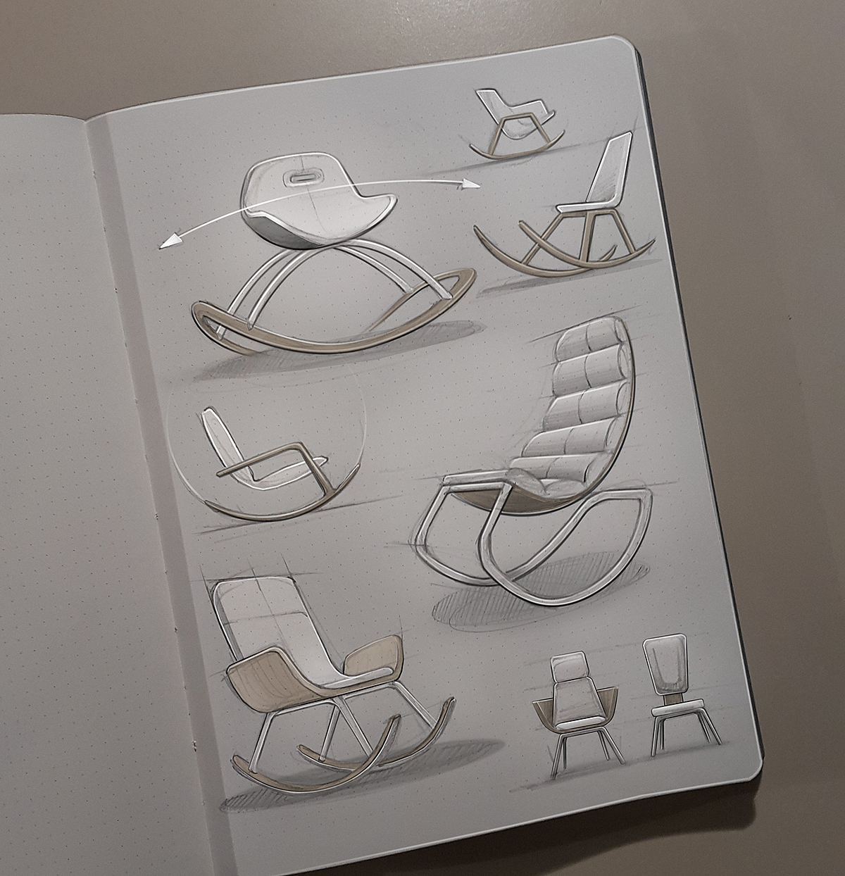 product design，Hand drawn，Industry，