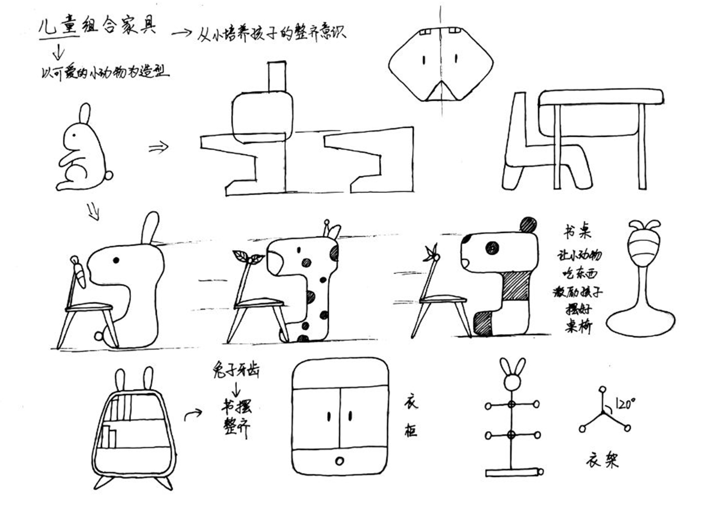 children，furniture，