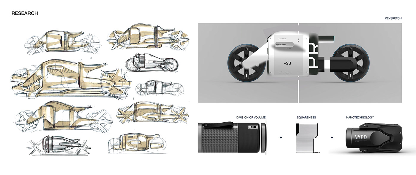 Husqvarna，future，motorcycle，Kirill Vasilev，