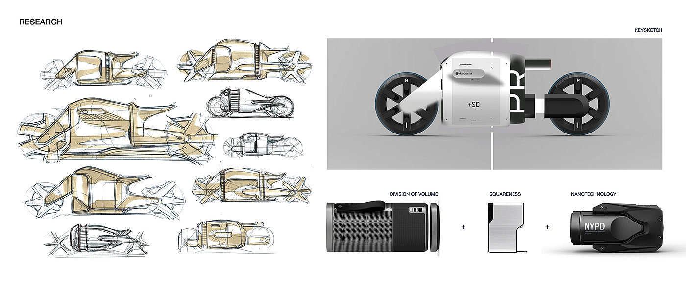 Husqvarna，future，motorcycle，Kirill Vasilev，