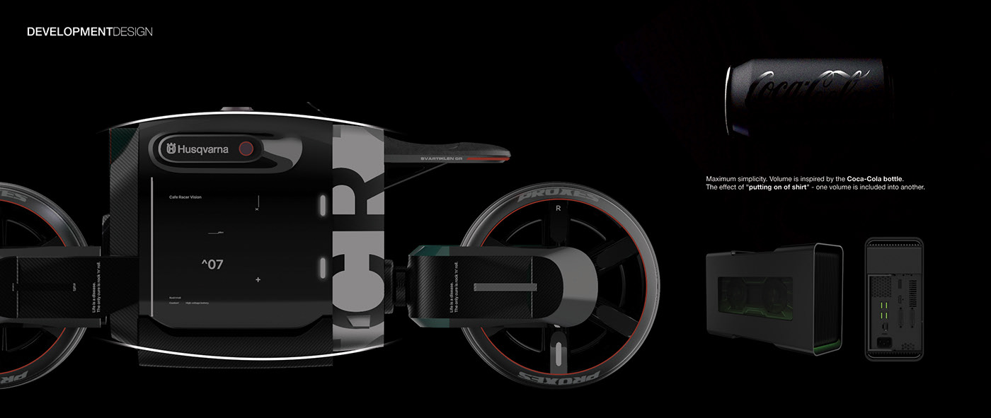 Husqvarna，future，motorcycle，Kirill Vasilev，