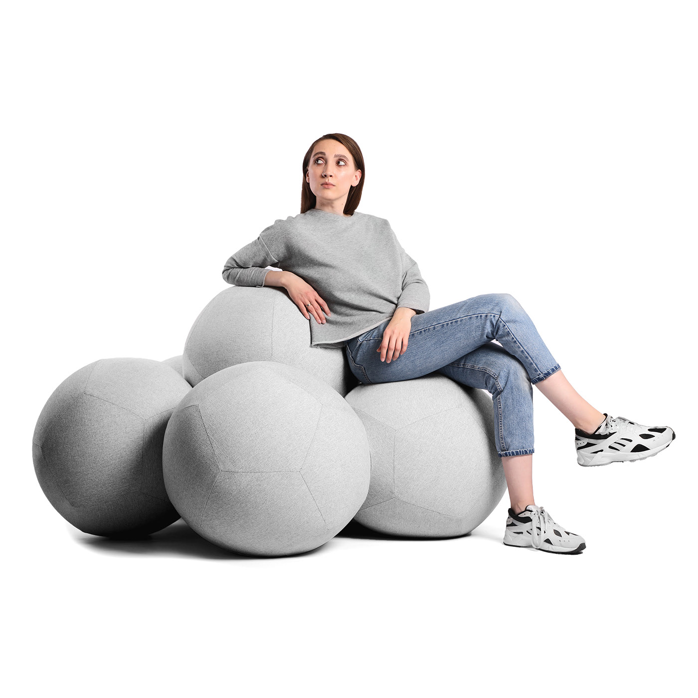 ODESD2 design bureau，Buckyball，spherical，chair，sofa，