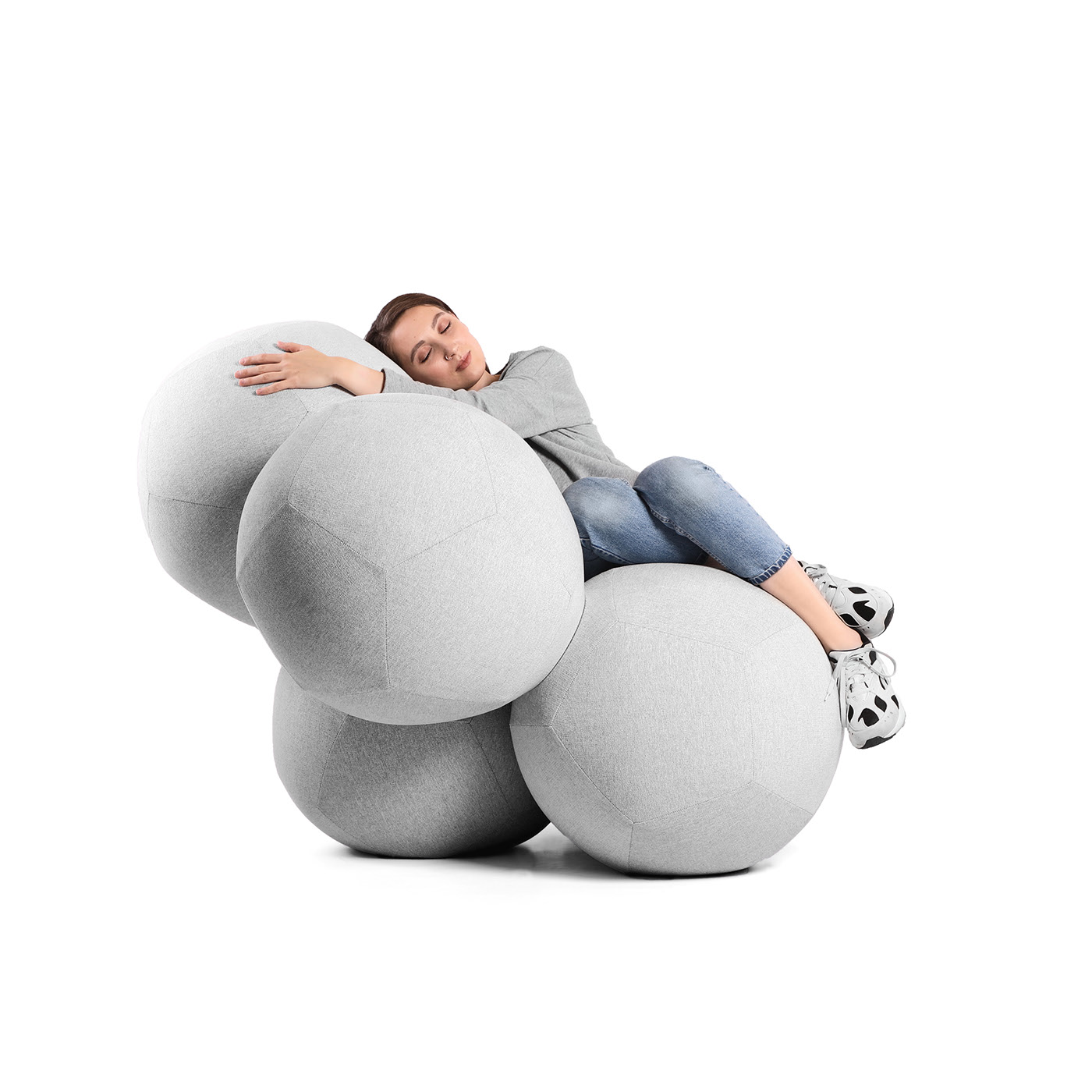 ODESD2 design bureau，Buckyball，spherical，chair，sofa，