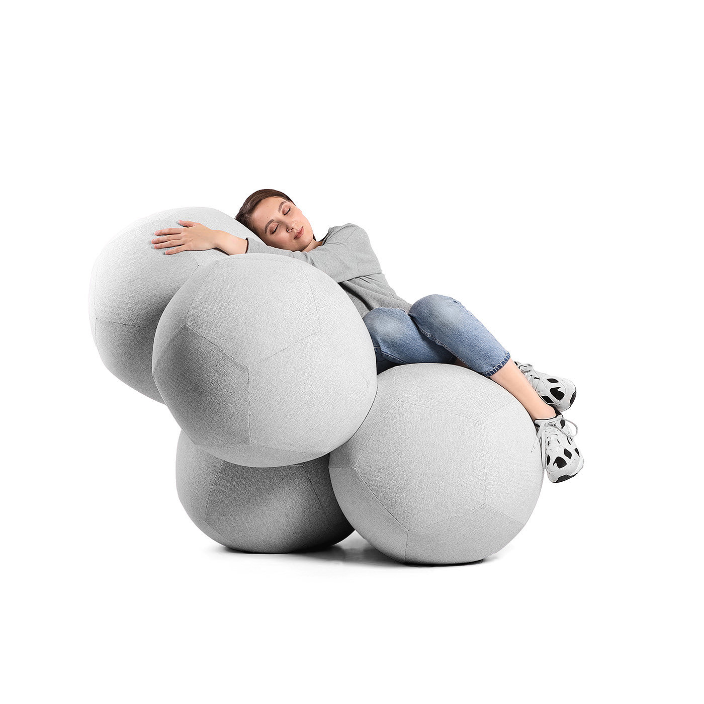 ODESD2 design bureau，Buckyball，球形，座椅，沙发，