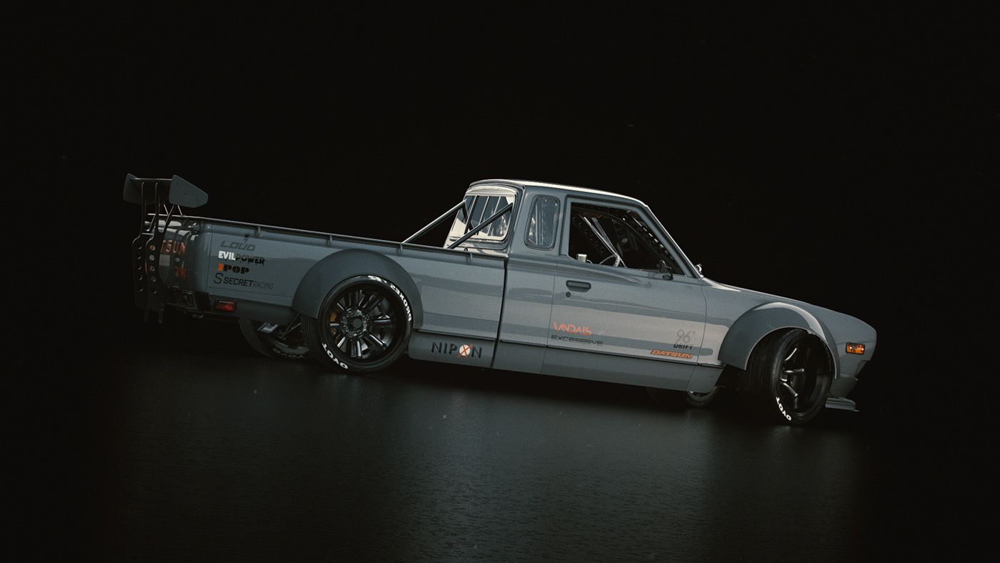 automobile，Model，Render，Digital art，