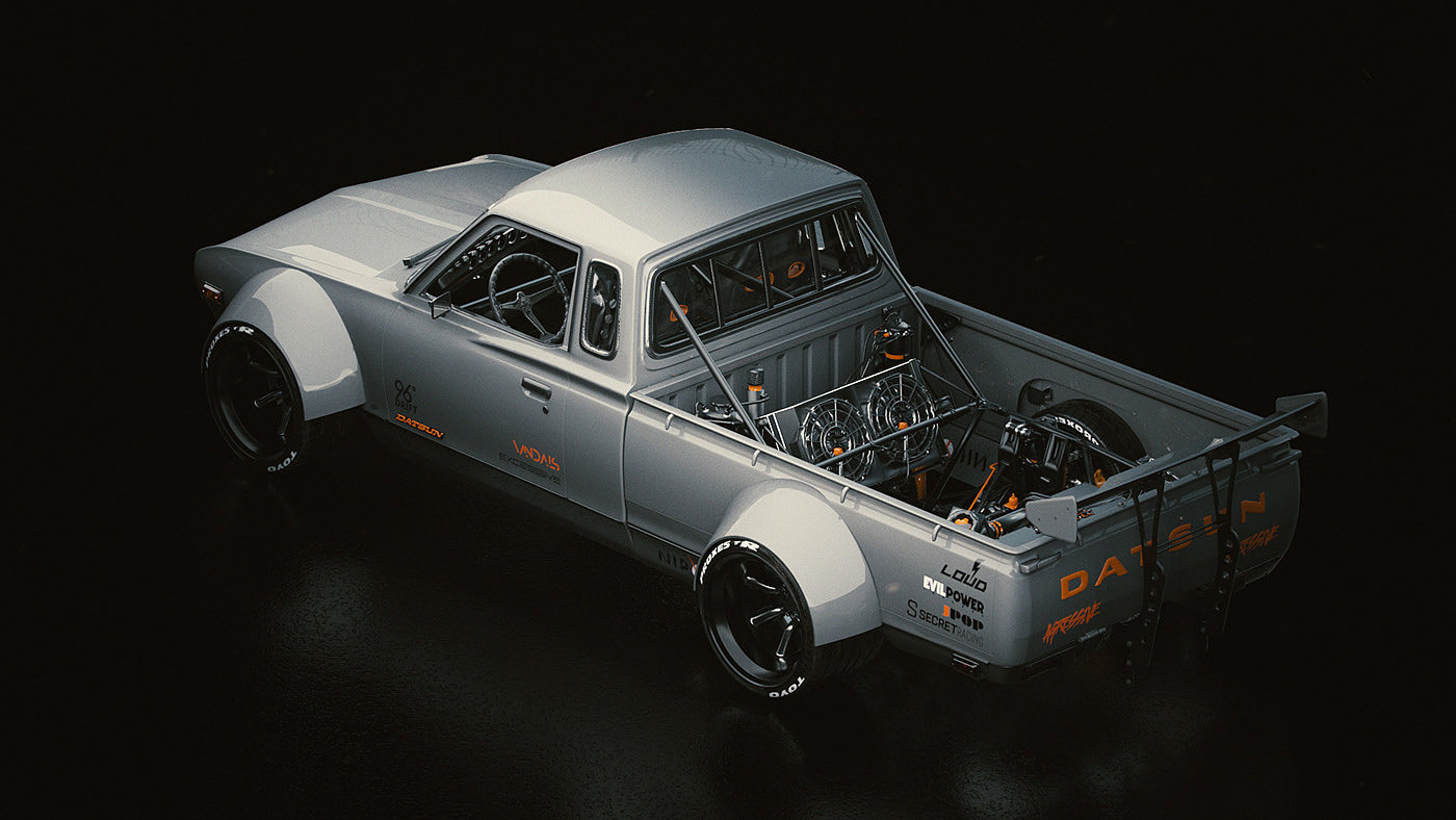 automobile，Model，Render，Digital art，