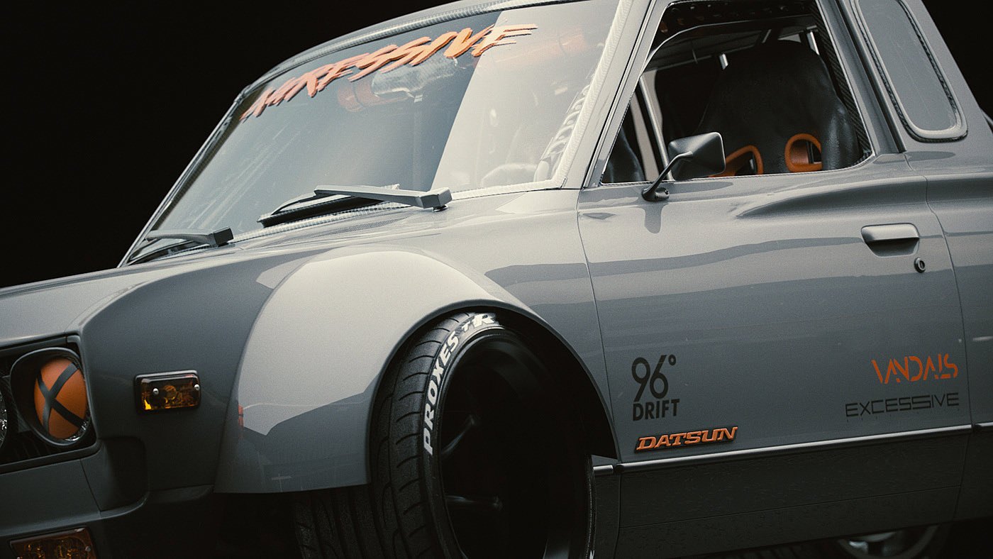 automobile，Model，Render，Digital art，