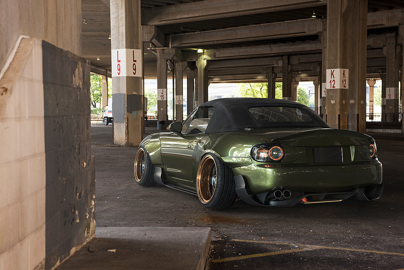 Mazda MX-5 wide body CGI，