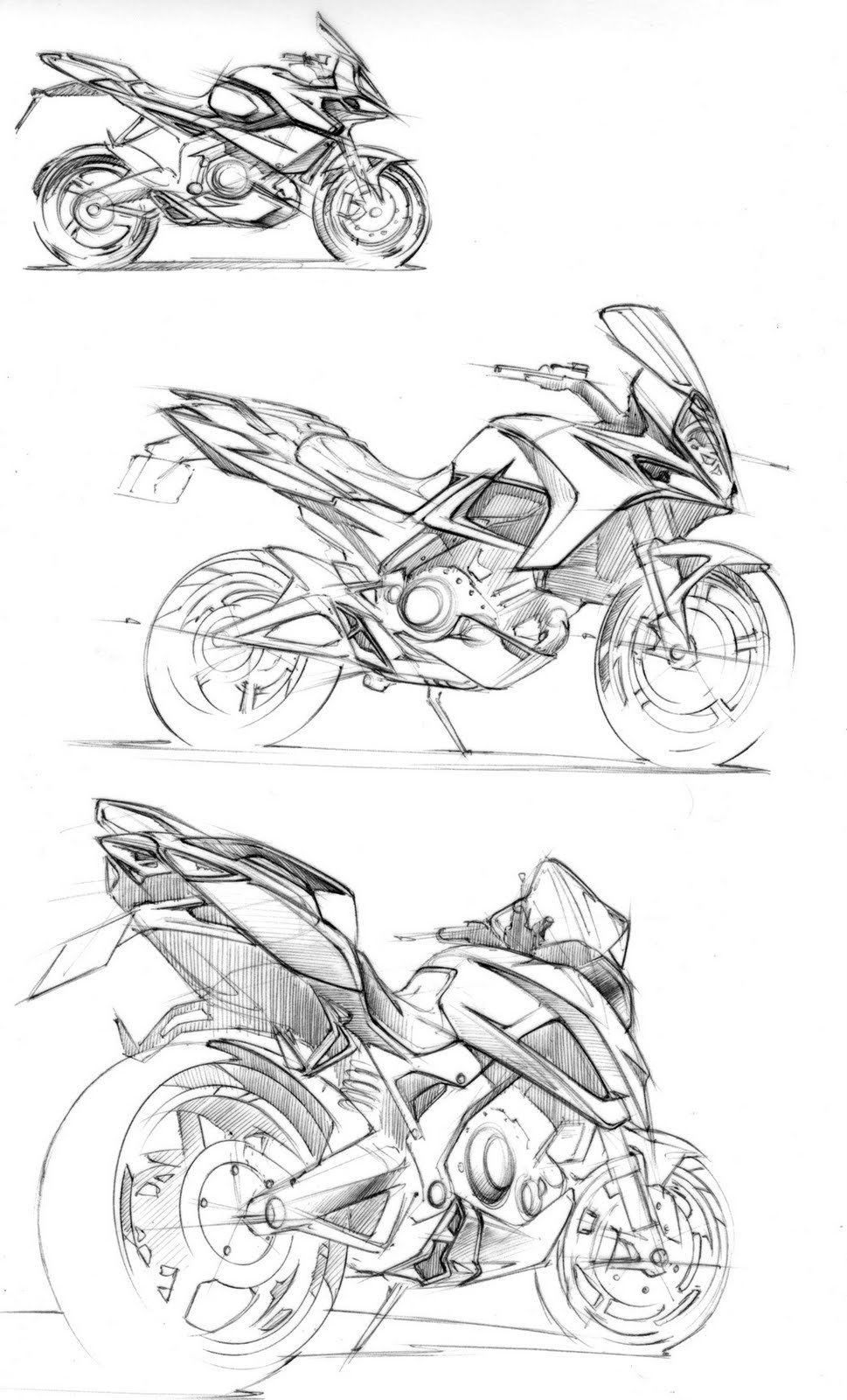 Hand drawn，design sketch，marker pen，Automobile design，