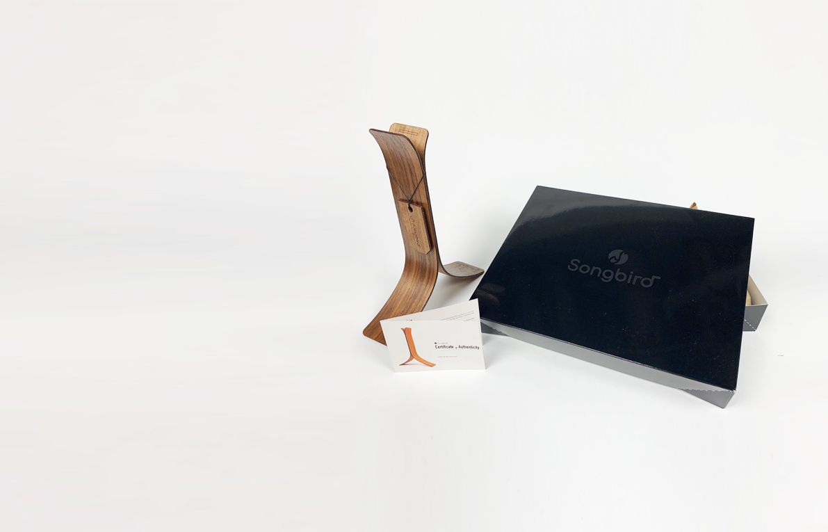 Songbird，Earphone bracket，Portable，woodiness，