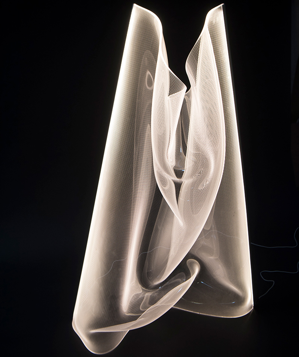 flow，manual，lamps and lanterns，Sculpture，lighting，