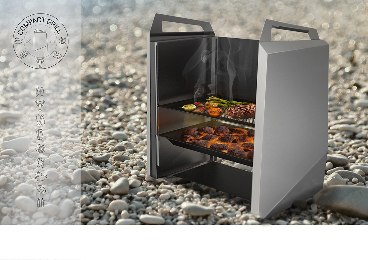 outdoors，camp，barbecue，industrial design，