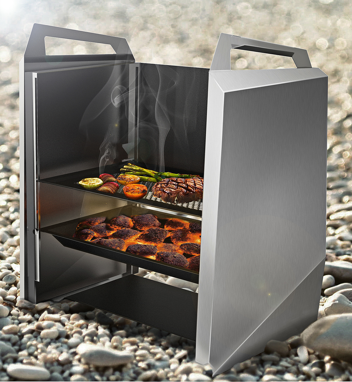 outdoors，camp，barbecue，industrial design，