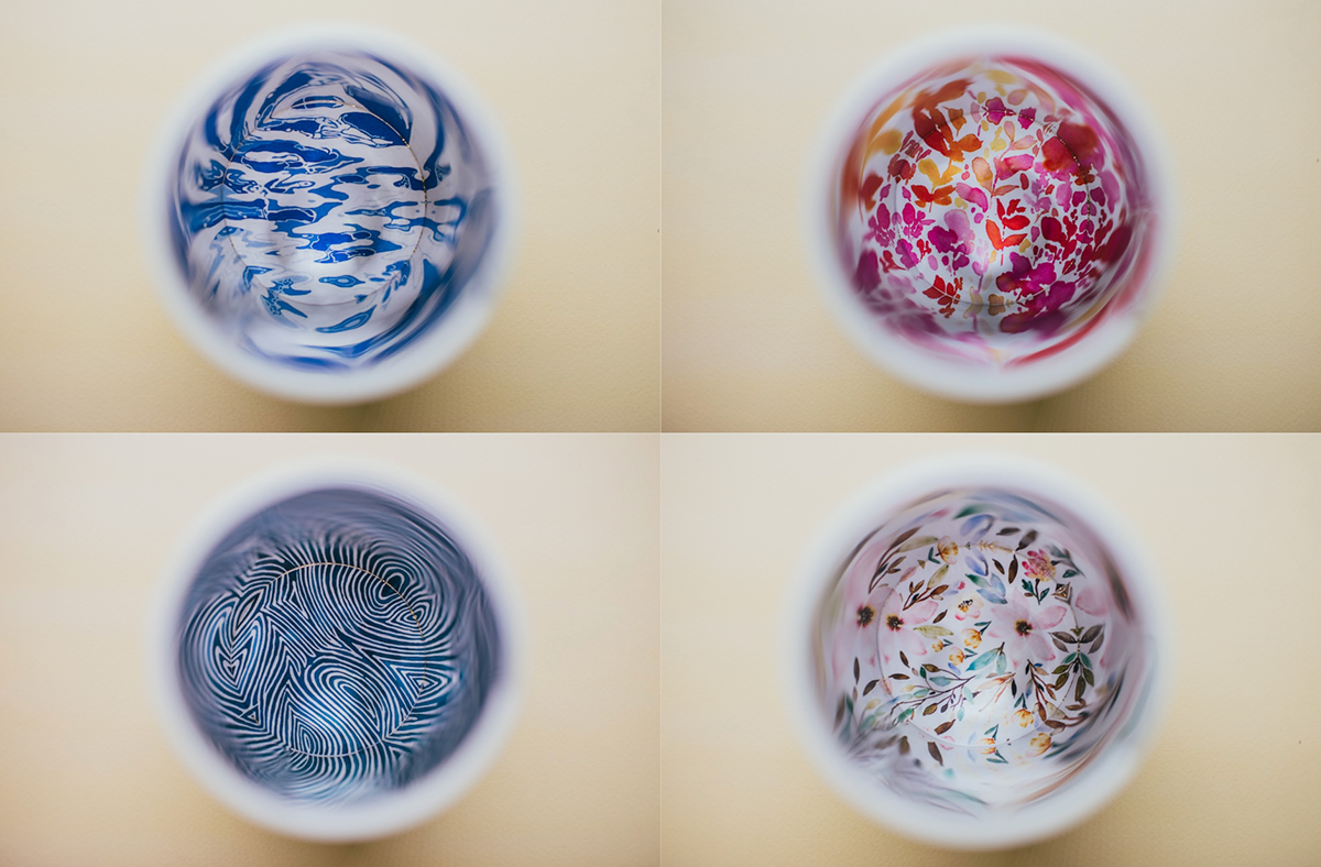 Kaleidoscope，Water cup，Hue，