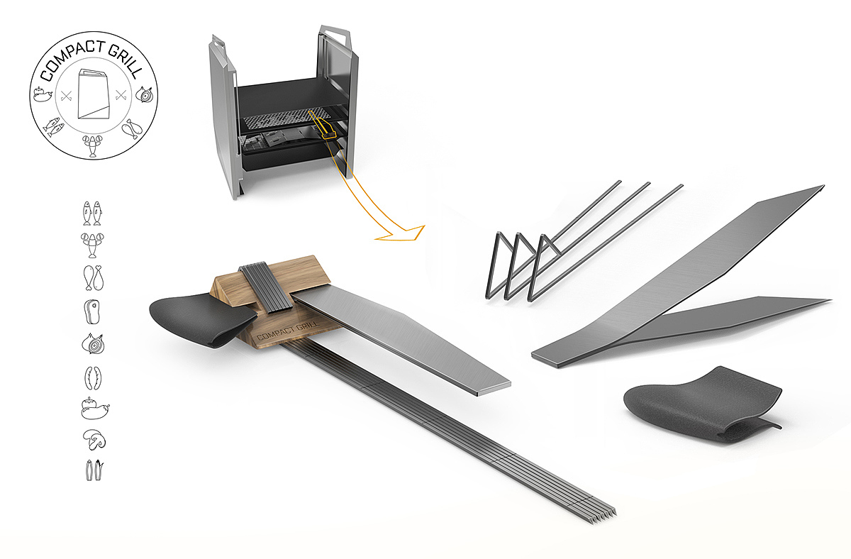 outdoors，camp，barbecue，industrial design，