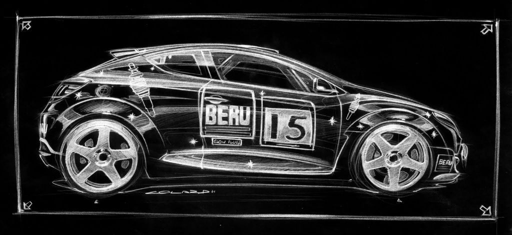 Hand drawn，design sketch，marker pen，Automobile design，