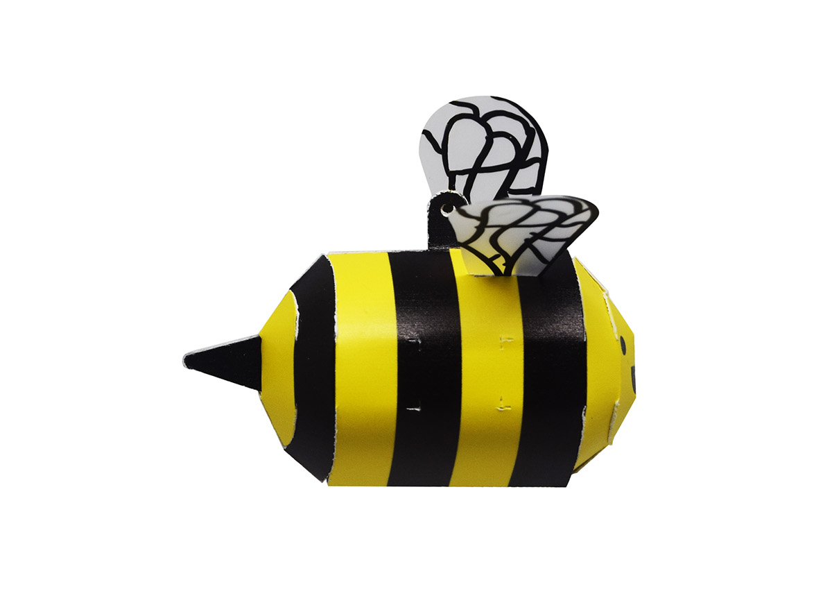 Tree frog，Paper，Paper toys，honeybee，Toys，