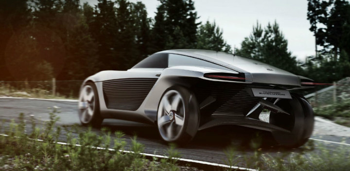 Automobile design，Concept Car，Hand drawn，design sketch，Display Board，